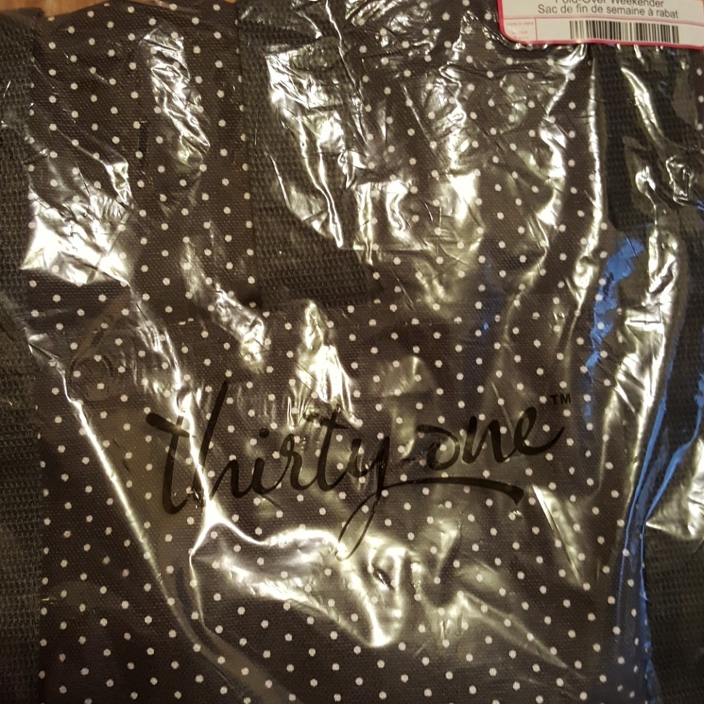 Fold over weekender thirty one